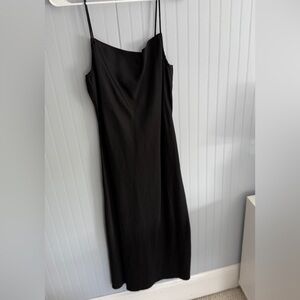 ASTR Black Slip Dress